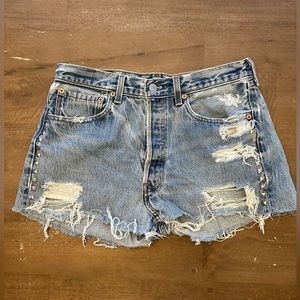 Levi’s jeans shorts